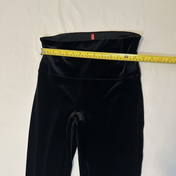 Spanx Velvet Leggings High Waisted Black - Size XL - Picture 7 of 11